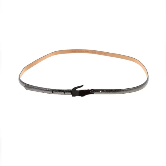 Lacoste Black and Tan Women's Belt - Picture 1 of 1
